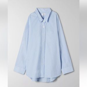Aritzia - Wilfred Free Boyfriend Button Up